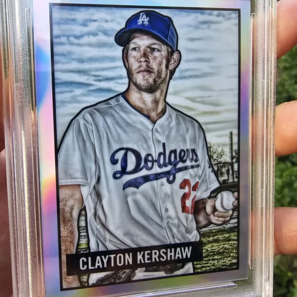 Clayton Kershaw Psa9 2017 Bowman Mint #13. 1951 Bowman Chrome. Graded 9. Dodgers - Picture 7 of 9